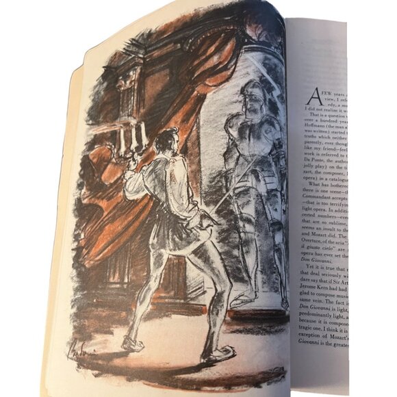 Vtg 1946 "A Treasury of Grand Opera" Songbook Paperback Henry Simon / 403 pages - Picture 5 of 16